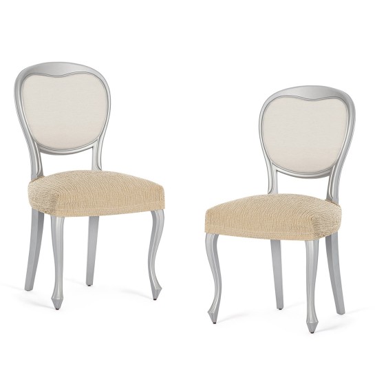Pack dos fundas elásticas para silla modelo Troya