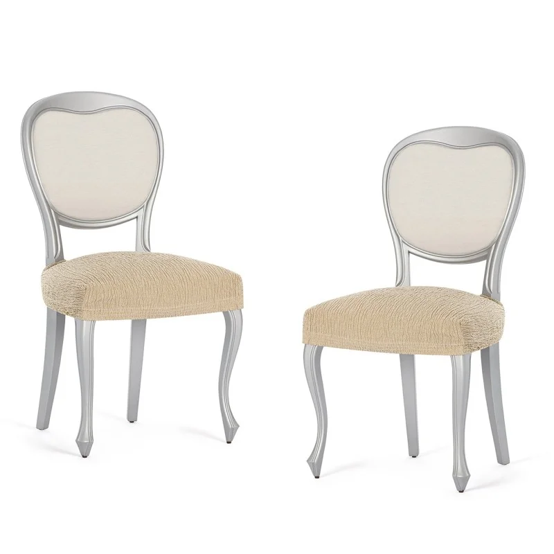 Pack dos fundas elásticas para silla modelo Troya Pack dos fundas elásticas para silla modelo Troya