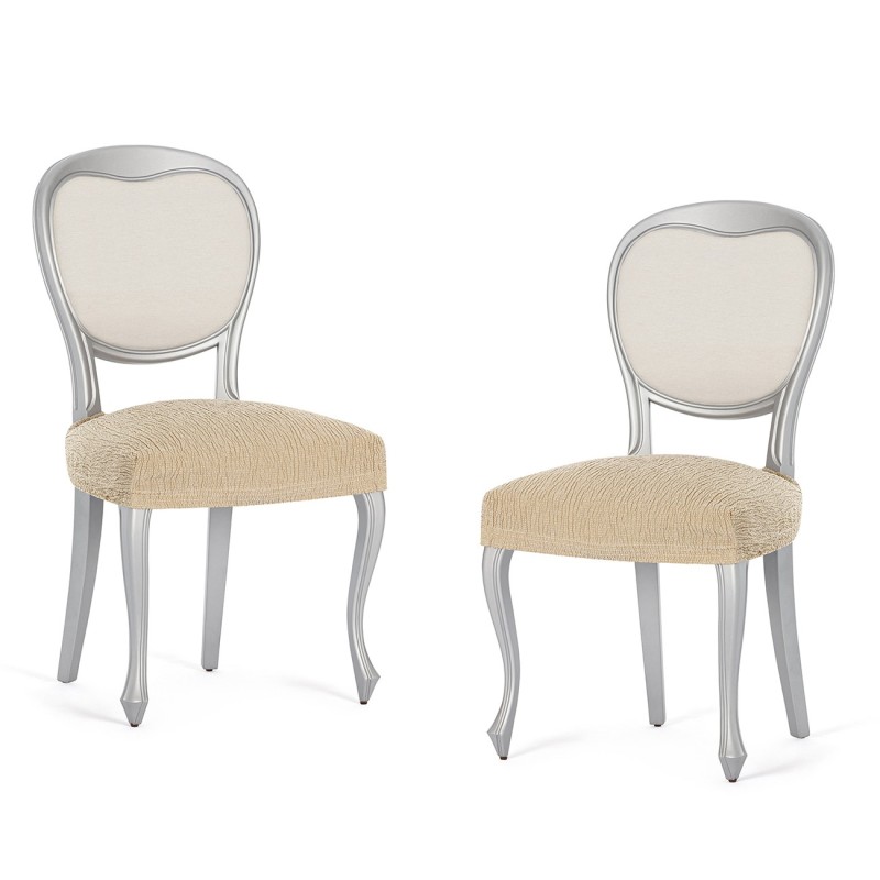 Pack 2 fundas elásticas para silla Troya | Protección diaria con estilo Pack 2 fundas elásticas para silla Troya | Protección diaria con estilo