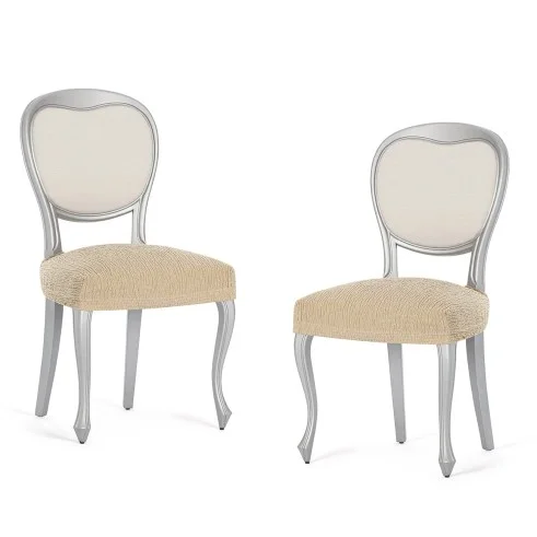 Pack 2 fundas elásticas para silla Troya | Protección diaria con estilo