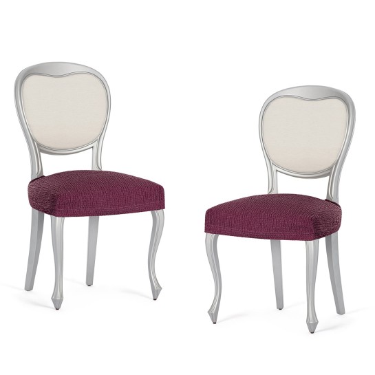 Pack dos fundas elásticas para silla modelo Troya