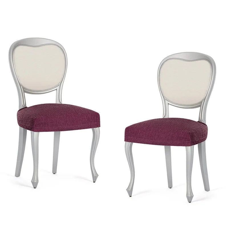 Pack dos fundas elásticas para silla modelo Troya Pack dos fundas elásticas para silla modelo Troya