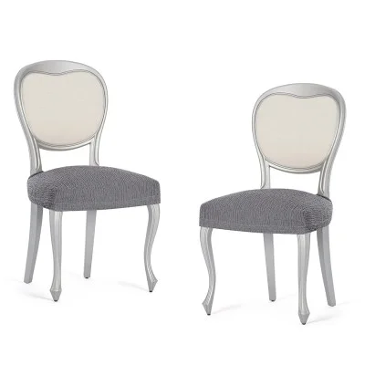 Pack dos fundas elásticas para silla modelo Troya