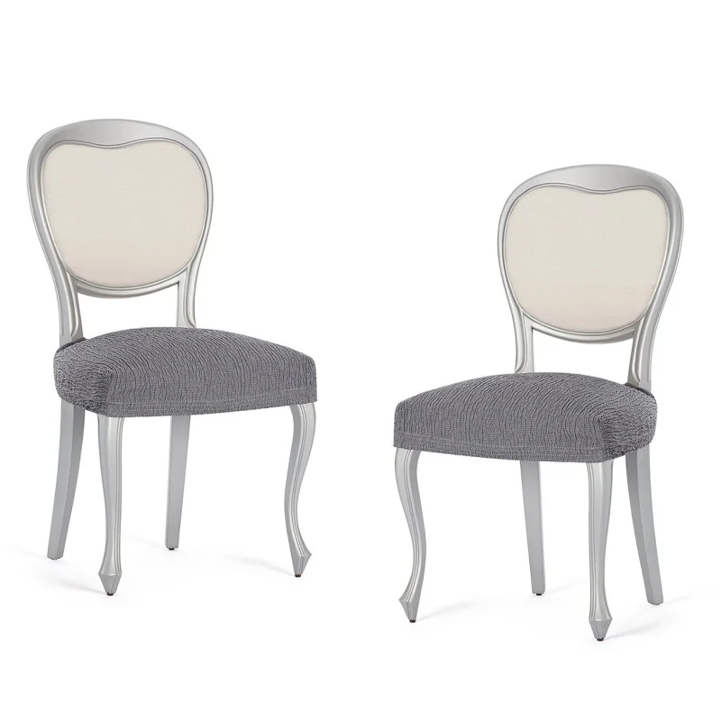 Pack dos fundas elásticas para silla modelo Troya Pack dos fundas elásticas para silla modelo Troya
