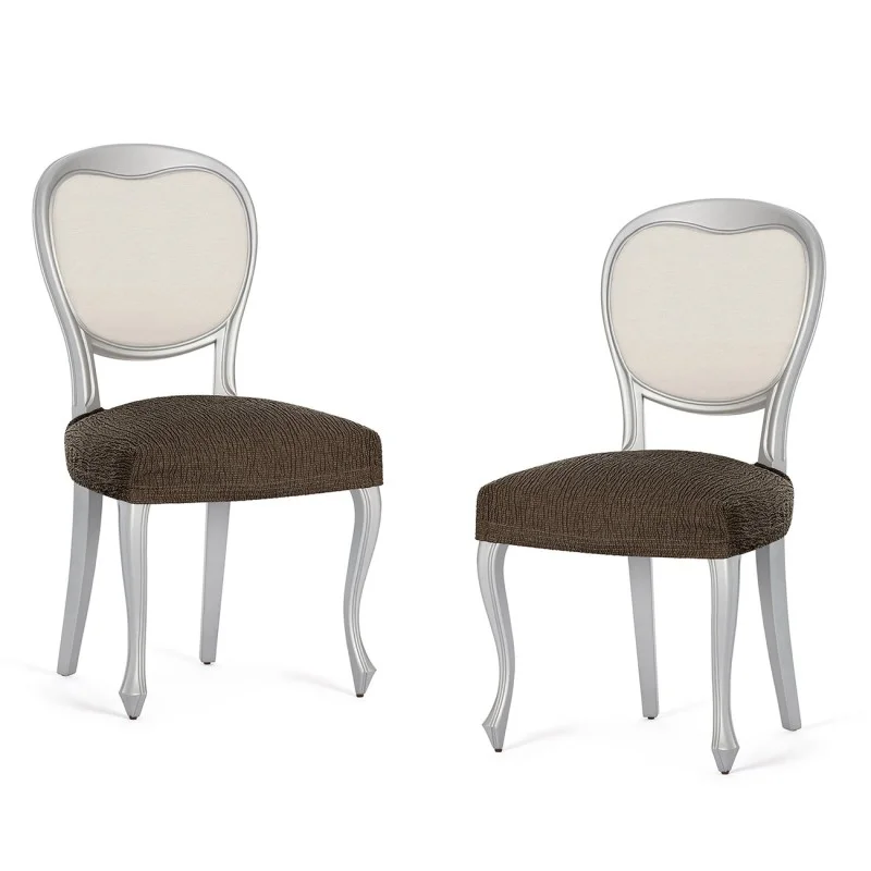 Pack dos fundas elásticas para silla modelo Troya Pack dos fundas elásticas para silla modelo Troya
