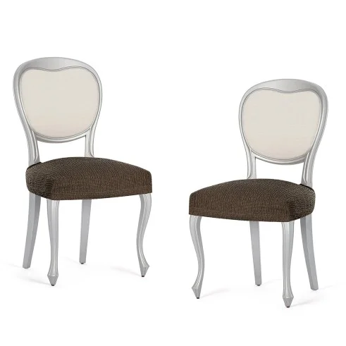 Pack 2 fundas elásticas para silla Troya | Protección diaria con estilo