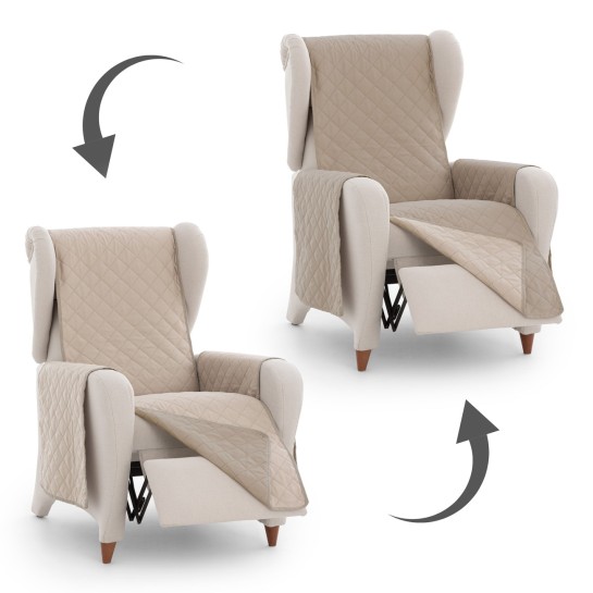 Funda acolchada Modelo Noruega para sillón relax.