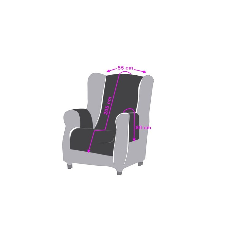 Funda acolchada para sillón Noruega | Reversible y estilosa Funda acolchada para sillón Noruega | Reversible y estilosa