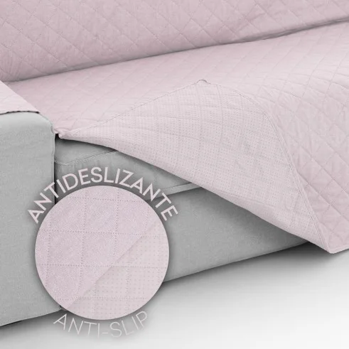 Funda acolchada antideslizante Montblanc para sofá | Protección suave y estable