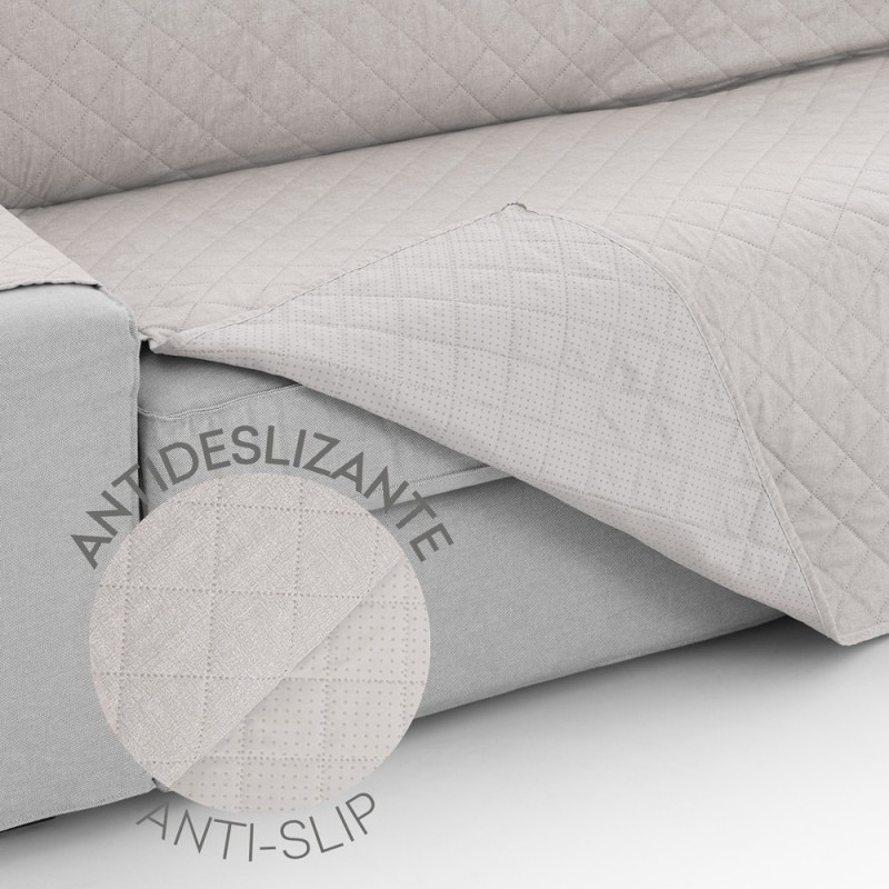 Funda acolchada antideslizante Montblanc para sofá relax | Confort funcional y elegante Funda acolchada antideslizante Montblanc para sofá relax | Confort funcional y elegante