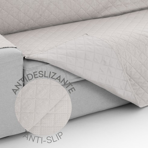 Funda acolchada antideslizante Montblanc para sofá relax | Confort funcional y elegante