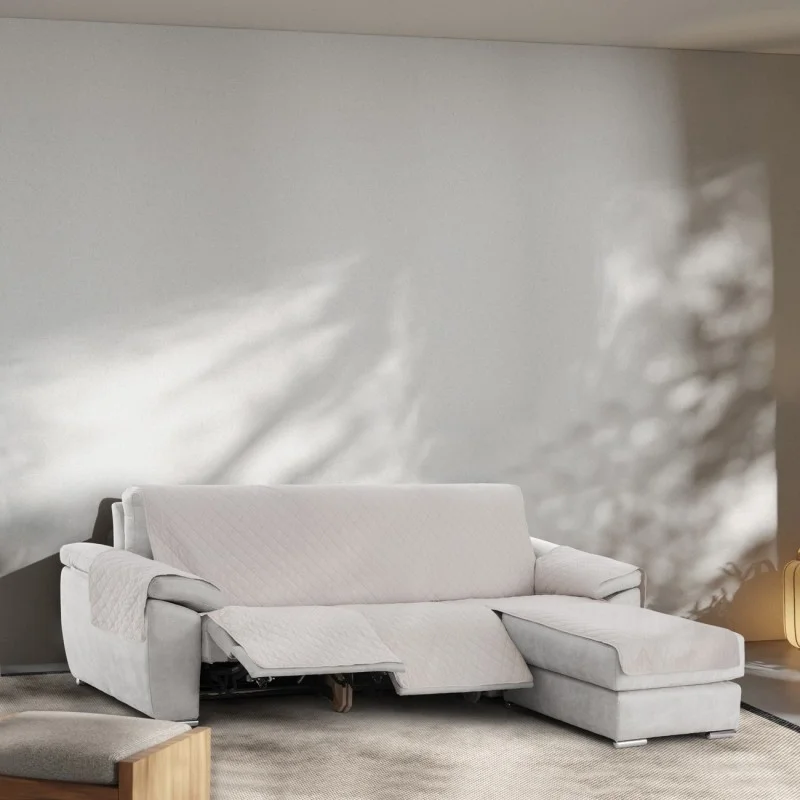 Funda acolchada antideslizante Modelo Montblanc para Chaise Longue Relax Funda acolchada antideslizante Modelo Montblanc para Chaise Longue Relax