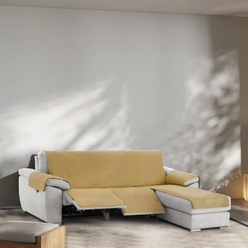 Funda acolchada antideslizante Modelo Montblanc para Chaise Longue Relax Funda acolchada antideslizante Modelo Montblanc para Chaise Longue Relax