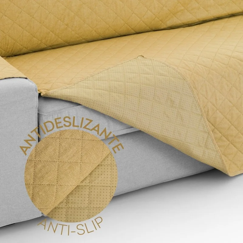 Funda acolchada antideslizante Modelo Montblanc para Chaise Longue Relax Funda acolchada antideslizante Modelo Montblanc para Chaise Longue Relax