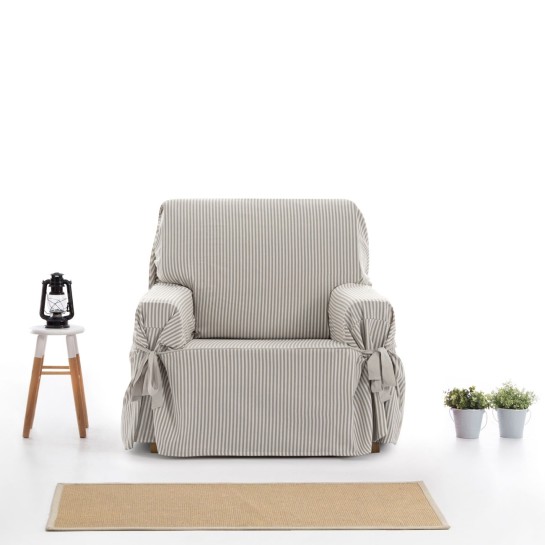 Funda de sillón con lazos Modelo Calma