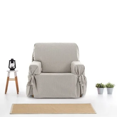 Funda de sillón con lazos Modelo Calma