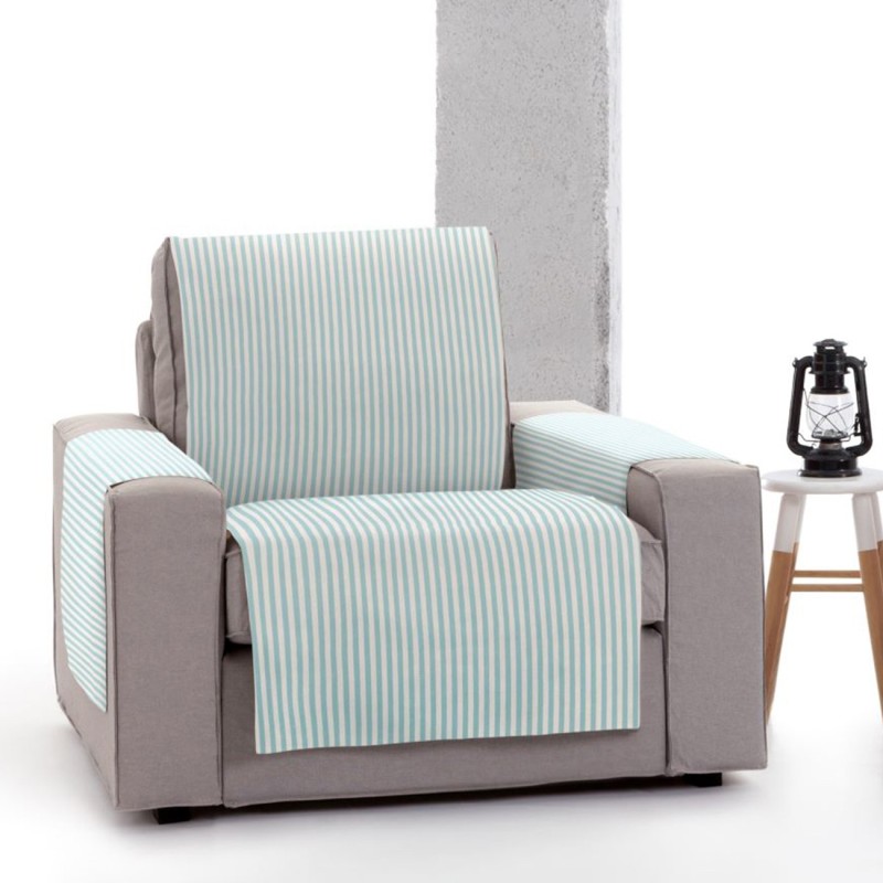 Funda cubre sillón Calma | Protección parcial con frescura visual Funda cubre sillón Calma | Protección parcial con frescura visual