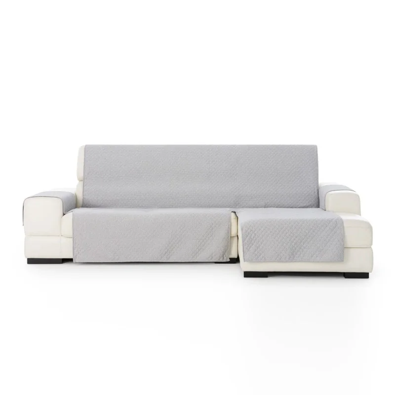 Funda cubre Chaise Longue Silver | Reversible y sofisticado para tu salón Funda cubre Chaise Longue Silver | Reversible y sofisticado para tu salón