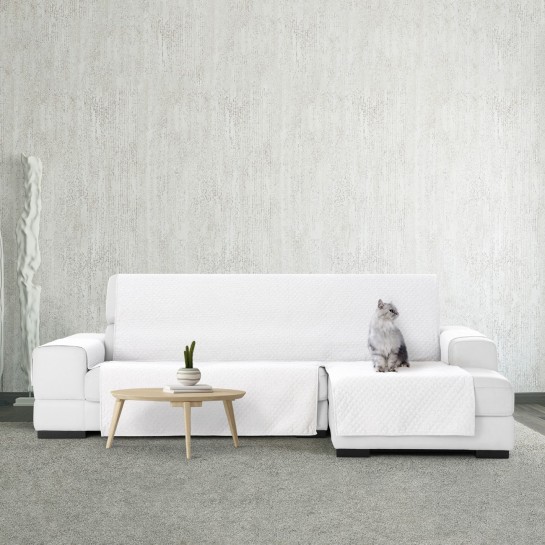 Funda cubre Chaise Longue Silver | Reversible y sofisticado para tu salón