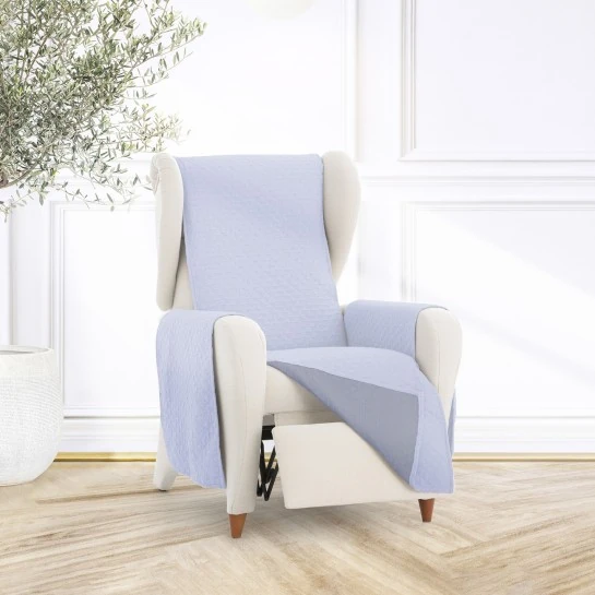 Funda cubre sillón relax Silver | Protección doble con estilo actual