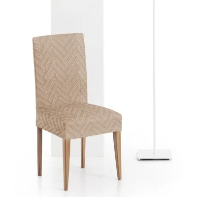 Pack dos fundas elásticas con respaldo para silla modelo Argos