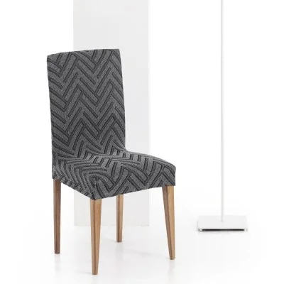 Pack dos fundas elásticas con respaldo para silla modelo Argos