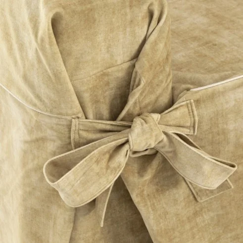 Funda de sofá con lazos antimanchas Turín | Velvet con protección invisible