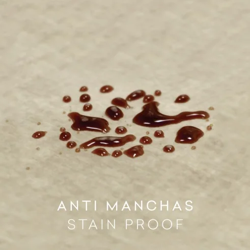 Funda de sofá con lazos antimanchas Turín | Velvet con protección invisible
