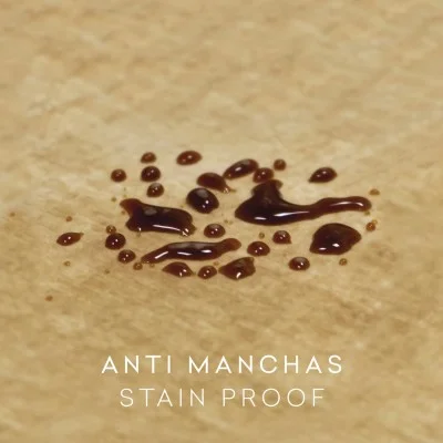 Funda de sofá anti manchas con lazos Modelo Turín