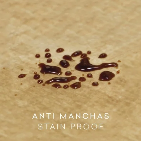 Funda de sofá con lazos antimanchas Turín | Velvet con protección invisible