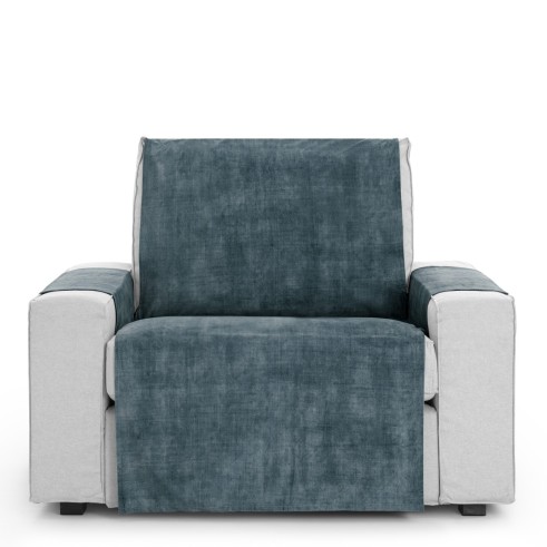 Cubre Sillón Turín | Tejido Velvet antimanchas | Cobertura elegante | Fácil de colocar | Lavado práctico
