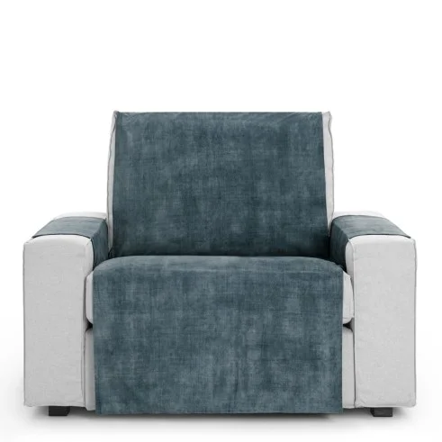 Cubre Sillón Turín | Tejido Velvet antimanchas | Cobertura elegante | Fácil de colocar | Lavado práctico