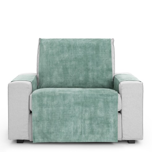 Cubre Sillón Turín | Tejido Velvet antimanchas | Cobertura elegante | Fácil de colocar | Lavado práctico