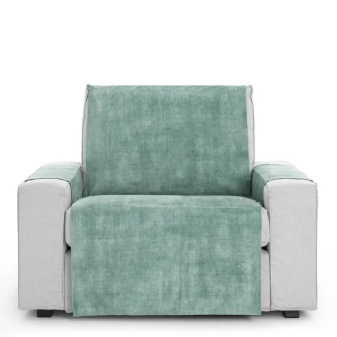 Cubre Sillón Turín | Tejido Velvet antimanchas | Cobertura elegante | Fácil de colocar | Lavado práctico