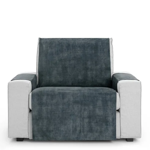 Cubre Sillón Turín | Tejido Velvet antimanchas | Cobertura elegante | Fácil de colocar | Lavado práctico