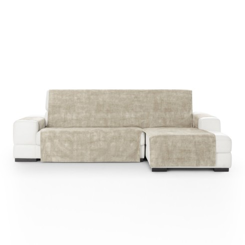 Funda Chaise Longue Turín | Velvet antimanchas | Protección parcial elegante | Fácil colocación | Lavable