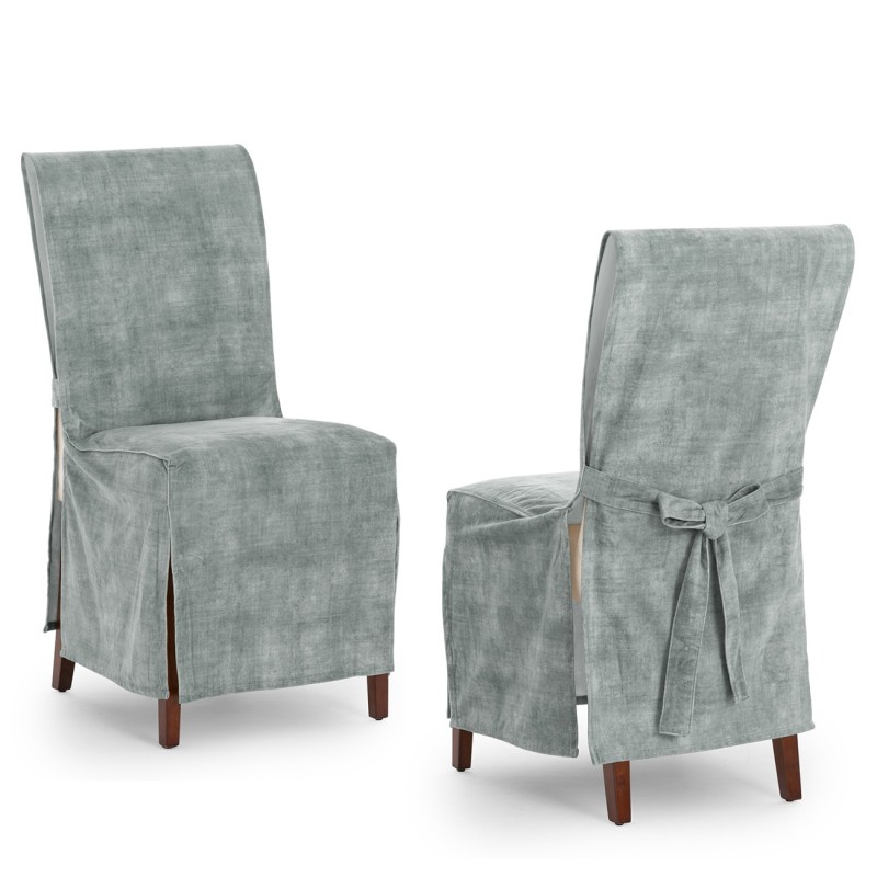 Fundas de Silla Turín x2 | Hostelería | Velvet antimanchas | Lazos ajustables | Elegancia profesional Fundas de Silla Turín x2 | Hostelería | Velvet antimanchas | Lazos ajustables | Elegancia profesional