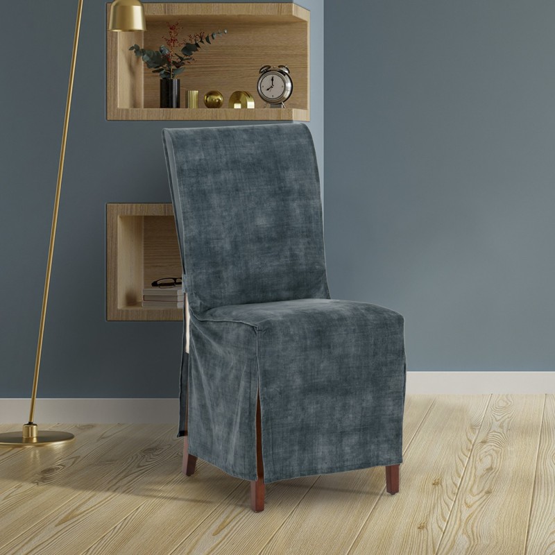 Fundas de Silla Turín x2 | Hostelería | Velvet antimanchas | Lazos ajustables | Elegancia profesional Fundas de Silla Turín x2 | Hostelería | Velvet antimanchas | Lazos ajustables | Elegancia profesional