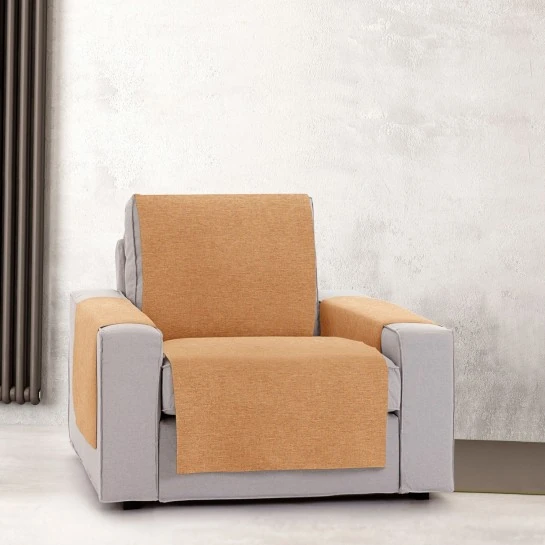 Cubre Sillón Valeria | Tejido decorativo | Protección funcional | Diseño visible | Lavable a máquina