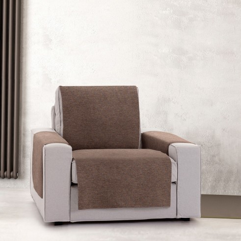 Cubre Sillón Valeria | Tejido decorativo | Protección funcional | Diseño visible | Lavable a máquina