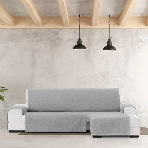 Cubre Chaise Longue Valeria | Protección parcial | Tejido clásico no elástico | Fácil colocación | Lavado fácil