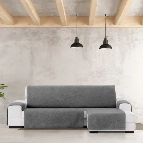 Cubre Chaise Longue Valeria | Protección parcial | Tejido clásico no elástico | Fácil colocación | Lavado fácil