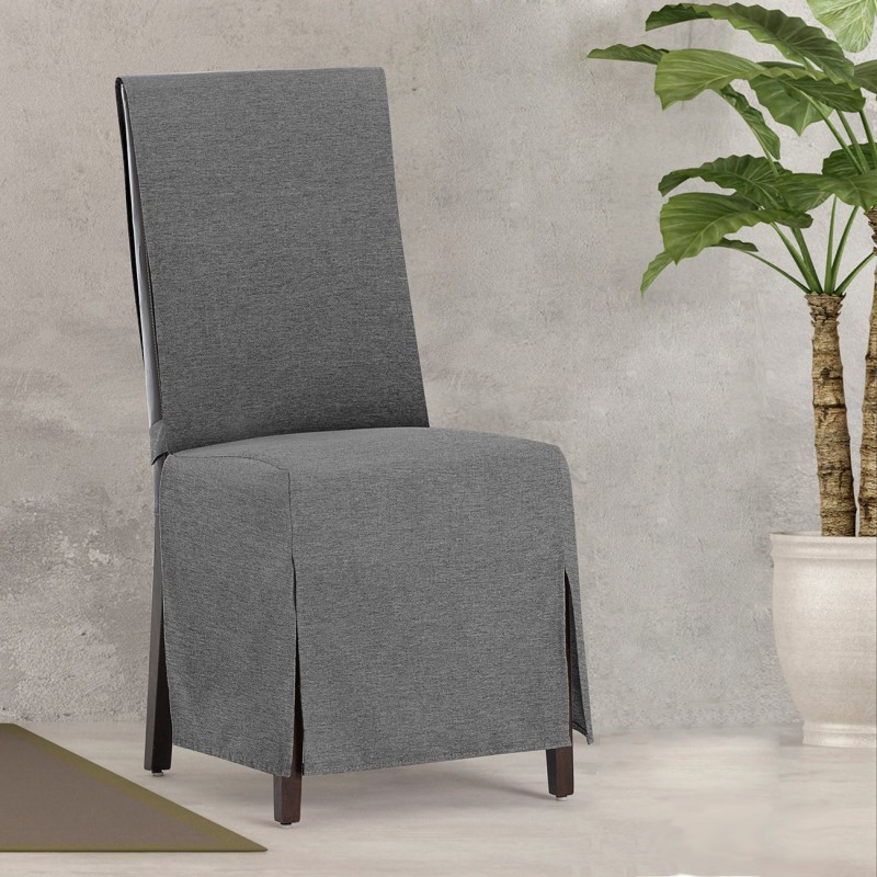 Fundas de Silla Valeria x2 | Hostelería | Tejido no elástico | Lazos ajustables | Estilo sobrio Fundas de Silla Valeria x2 | Hostelería | Tejido no elástico | Lazos ajustables | Estilo sobrio