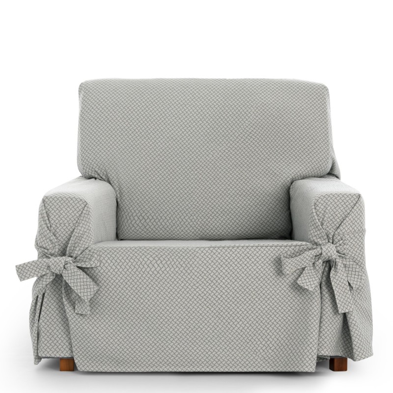 Funda Sillón Francesca con Lazos | Geometría decorativa | Protección completa | Tacto suave | Lavable a máquina Funda Sillón Francesca con Lazos | Geometría decorativa | Protección completa | Tacto suave | Lavable a máquina