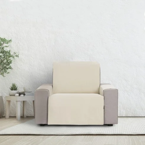 Cubre Sofá Francesca | Diseño de rombos | Protección parcial | Estética moderna | Lavado fácil
