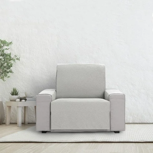 Cubre Sofá Francesca | Diseño de rombos | Protección parcial | Estética moderna | Lavado fácil