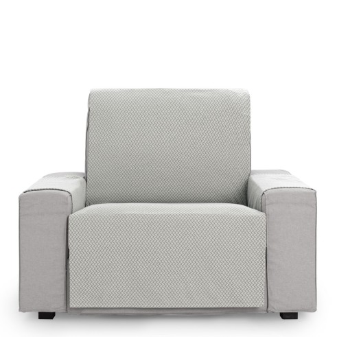 Cubre Sillón Francesca | Textura geométrica | Protección sin ocultar | Estética elegante | Lavable a máquina
