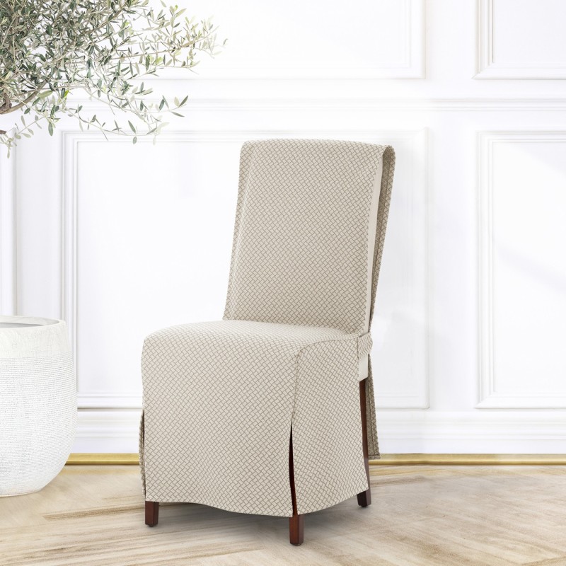 Fundas Sillas Francesca x2 | Hostelería | Geometría en relieve | Protección elegante | Lavable Fundas Sillas Francesca x2 | Hostelería | Geometría en relieve | Protección elegante | Lavable