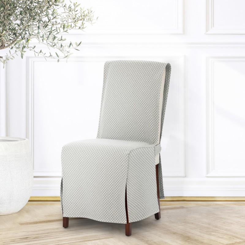 Fundas Sillas Francesca x2 | Hostelería | Geometría en relieve | Protección elegante | Lavable Fundas Sillas Francesca x2 | Hostelería | Geometría en relieve | Protección elegante | Lavable