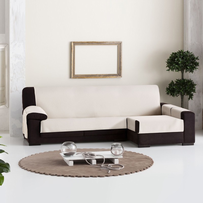 Cubre Chaise Longue Bianca | Algodón 100% | Protección parcial | Bolsillos reposabrazos | Lavable Cubre Chaise Longue Bianca | Algodón 100% | Protección parcial | Bolsillos reposabrazos | Lavable